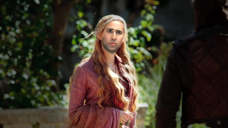 Illustration for article titled Cage Of Thrones Is The Best Nicholas Cage Mashup To Date